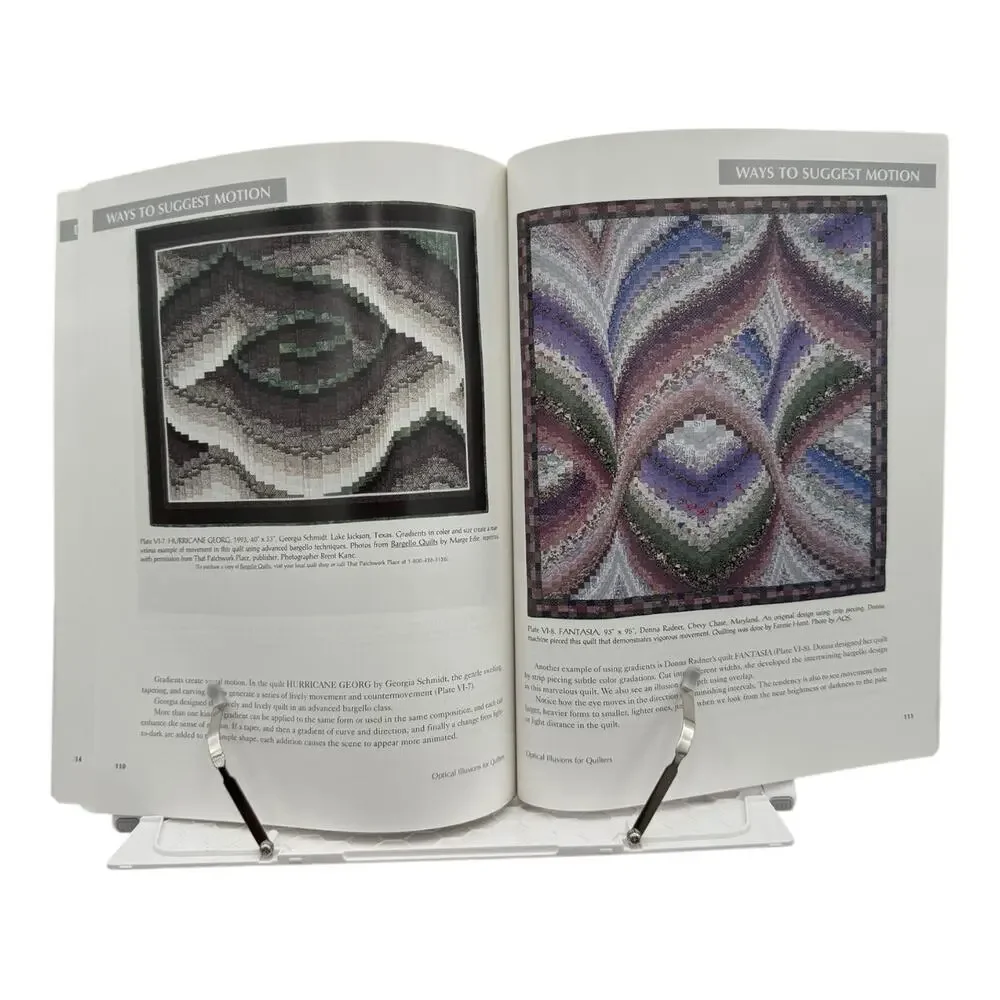 Optical Illusions‎ for Quilters by Karen Combs 1977 Signed Copy